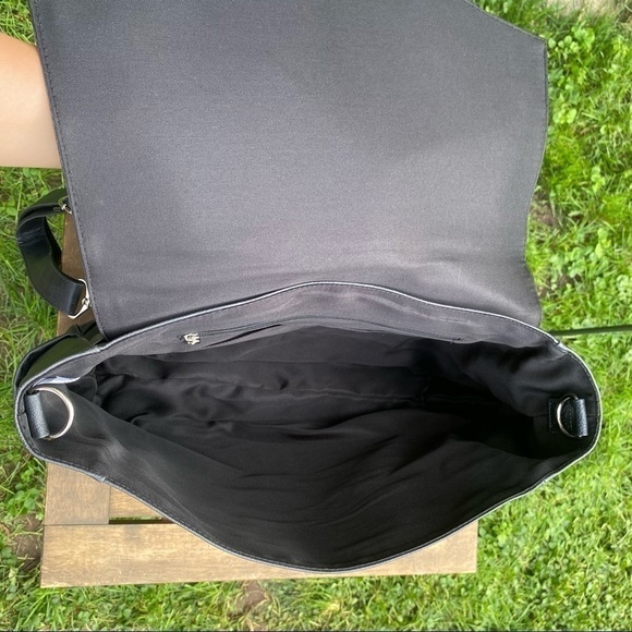 NWOT Thirty-One Black Faux Leather Backpack - Picture 7 of 12